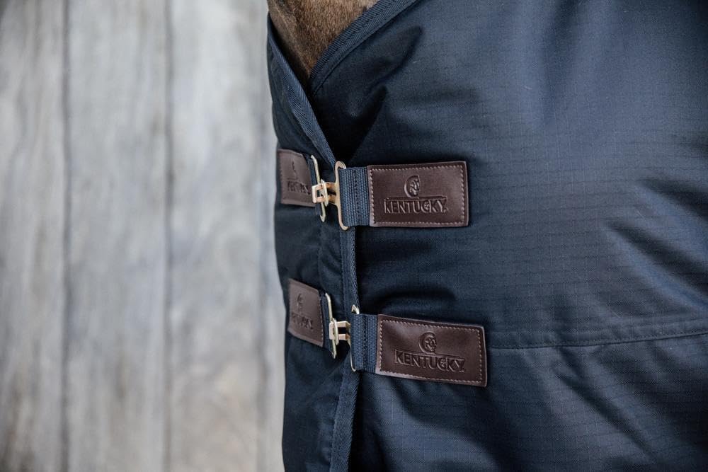 Kentucky Horsewear Turnout Rug All Weather Waterproof Classic 0g Tiny - Marine