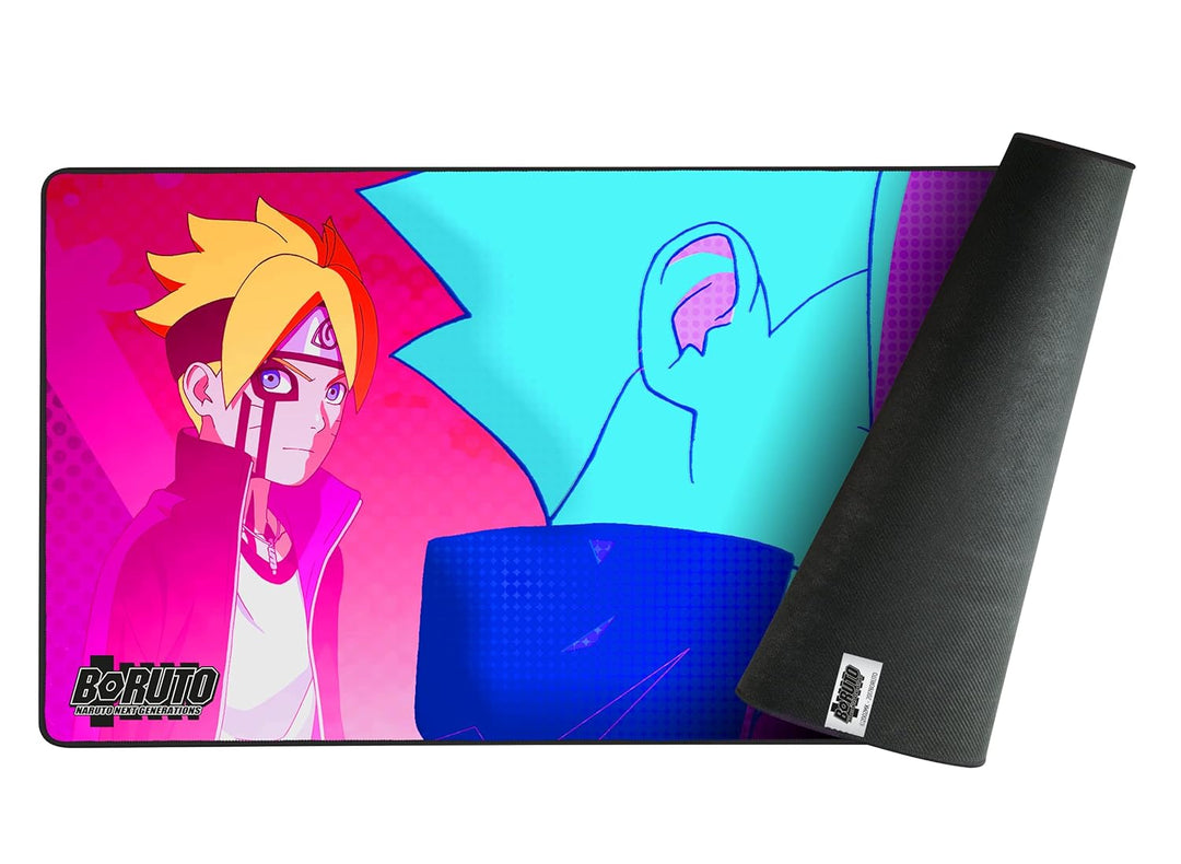 Konix Boruto Naruto Next Generations XXL Gaming-Mauspad 90 x 46 cm - rutschfeste Gummibasis Naruto x