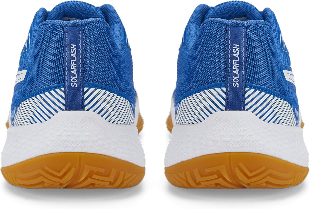 PUMA Unisex Solarflash Ii Indoor Court Shoe 37.5 EU Puma Royal Puma White Gum, 37.5 EU Puma Royal Pu