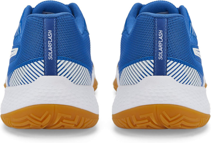 PUMA Unisex Solarflash Ii Indoor Court Shoe 37.5 EU Puma Royal Puma White Gum, 37.5 EU Puma Royal Pu