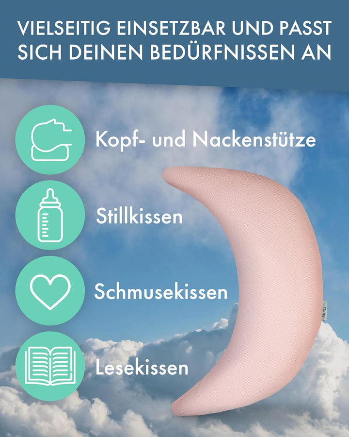 pic Bear Stillkissen - Stillmond - hochwertiges Lesekissen - anschmiegsames Lagerungskissen aus Baum