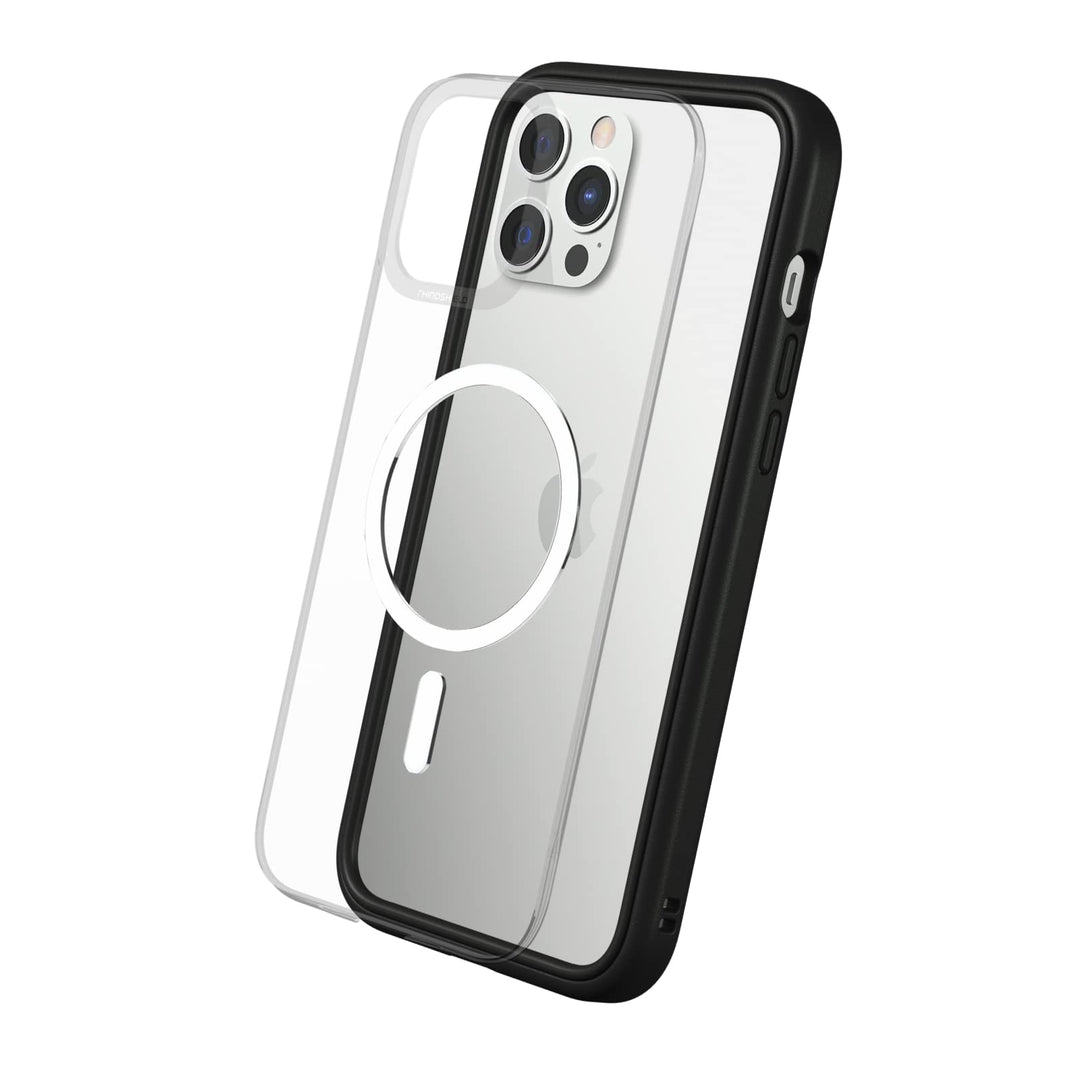 RhinoShield Modulares Case kompatibel mit MagSafe für [iPhone 12 Pro Max] | Mod NX - Überragender Ma