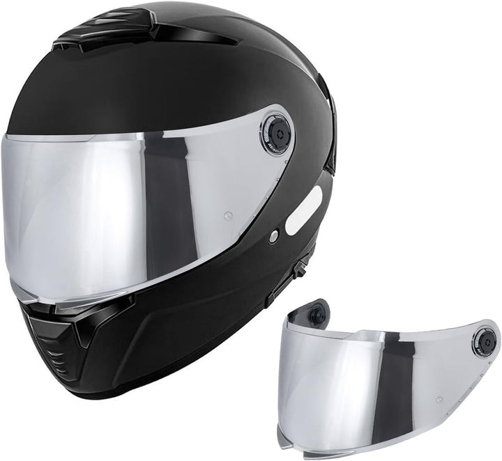 Helmvisier für MT 28B/Thunder 4 Visier, Motorradhelm Visier,Helmvisier Motorrad Windschutz Helm Obje