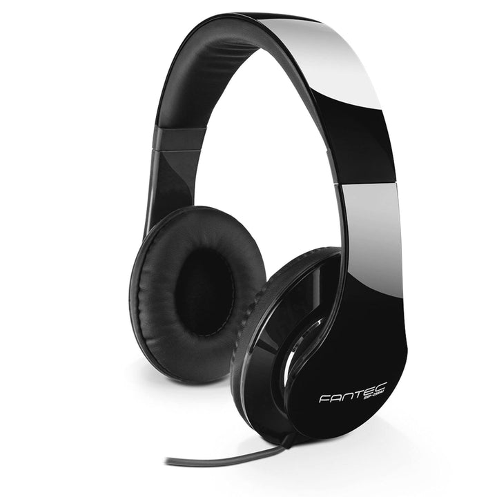FANTEC 2470 SHP-250AJ-BB Stereo Kopfhörer, schwarz, 175 x 75 x 195 mm (B x T x H), Schwarz