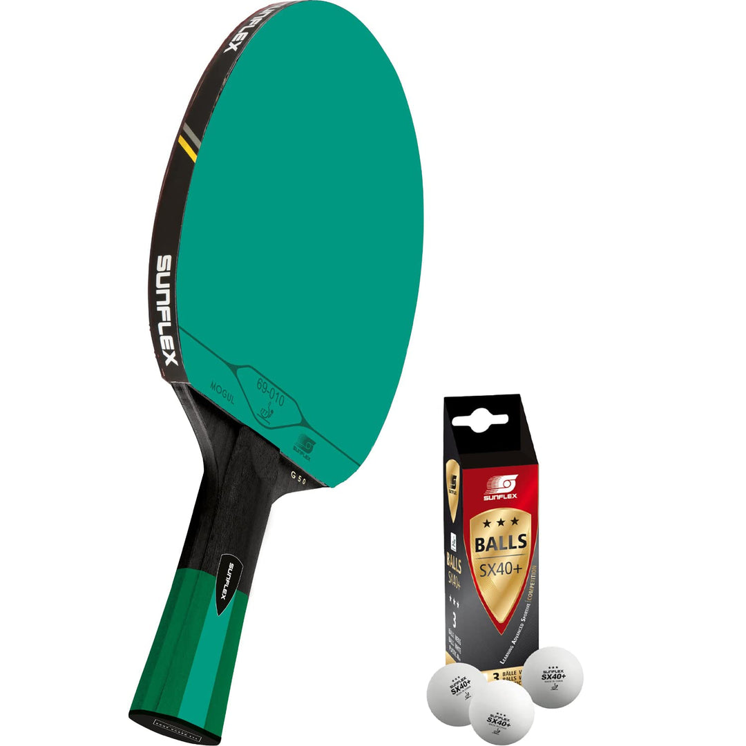 Sunflex® Color COMP G50 Tischtennisschläger | Tischtennis Racket Bat TT Profi Wettkampfschläger | an