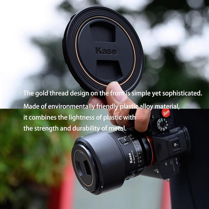 Kase 77mm Magnetische vordere Objektivkappe für Sony FE 70-200mm F2,8 GM OSS II, für Canon RF100-500