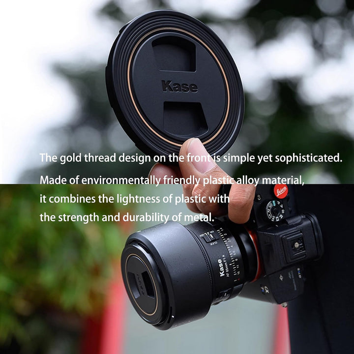 Kase 82mm Magnetische vordere Objektivkappe für Canon EF 24-70mm f2,8L II USM, für Nikon Nikkor Z 24