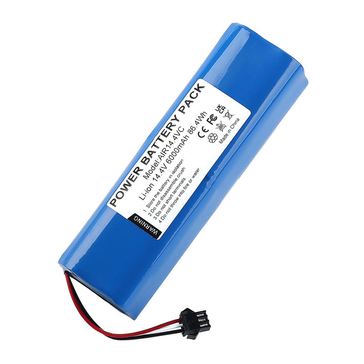 6000mAh 14.4V Li-Ion Akku für AIRROBO T9+ T10+ T20+, Honiture Q6 Pro, Laresar L6 Pro, Ultenic T10, A