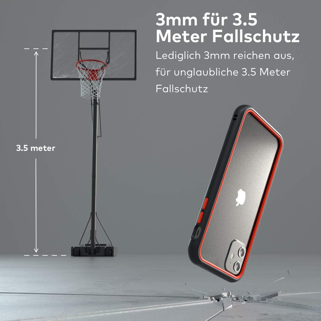 RhinoShield Modulares Case kompatibel mit [iPhone 11] | Mod NX - Anpassbare & stossdämpfende Schutzh