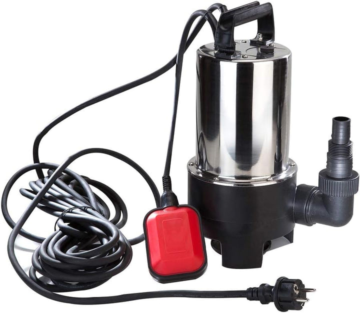 Westfalia Wasserwelten Schmutzwasser-Tauchpumpe 550 Watt Edelstahl
