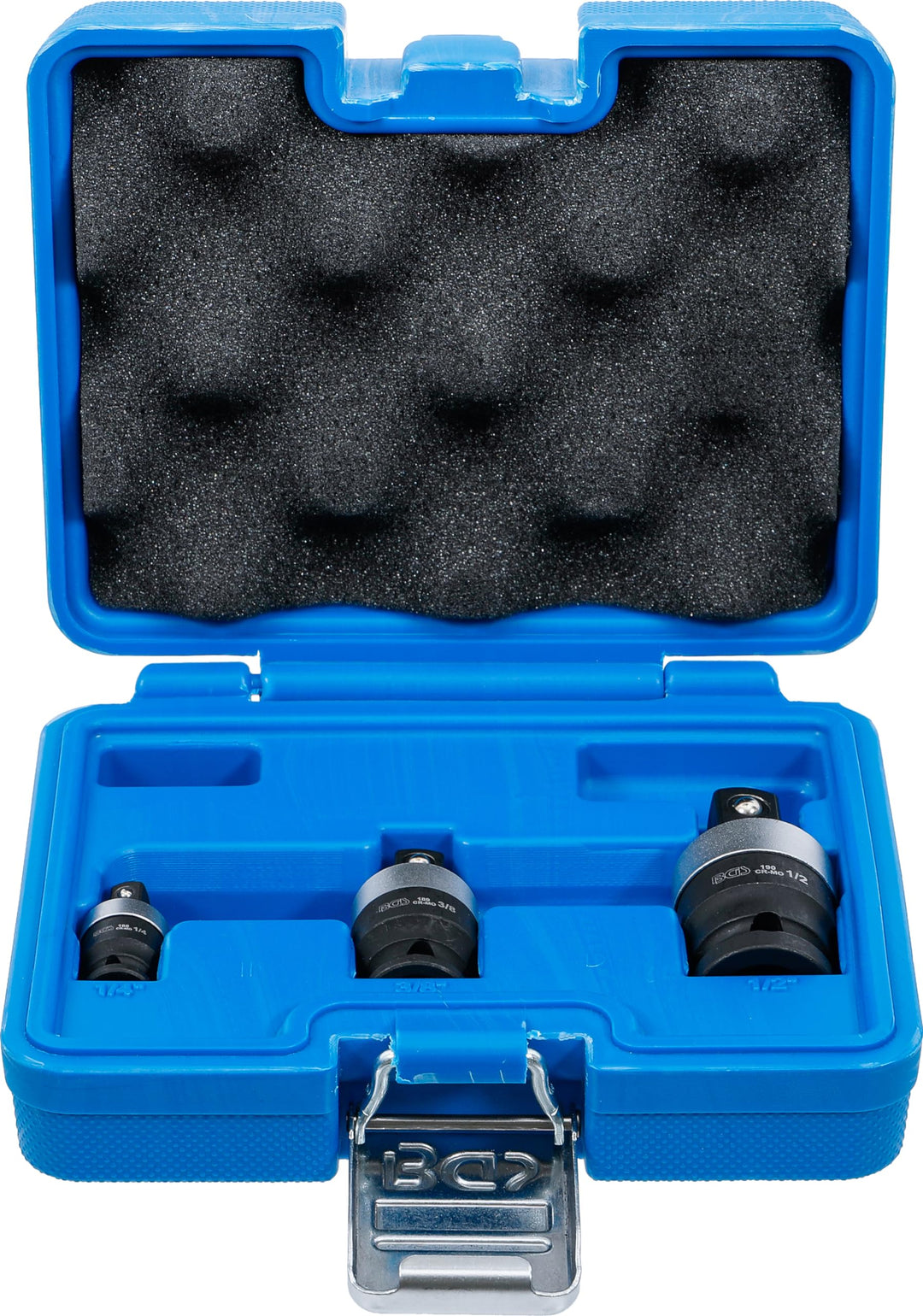 BGS 9459 | Kraft-Kugelgelenk-Satz | 6,3 mm (1/4") / 10 mm (3/8") / 12,5 mm (1/2") | 3-tlg. Satz | 3-