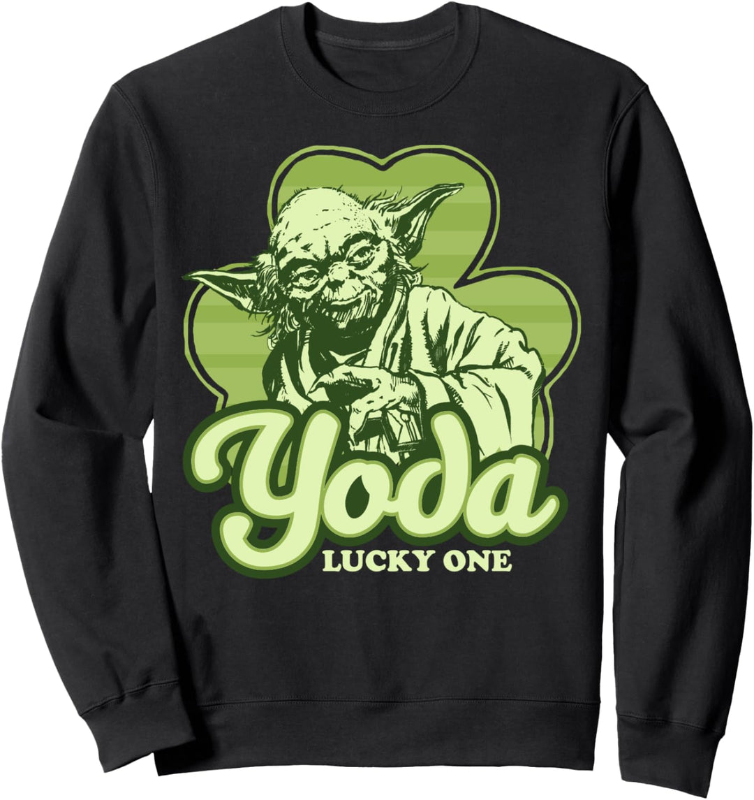 Star Wars Yoda Lucky One Clover St Patrick's Day Sweatshirt