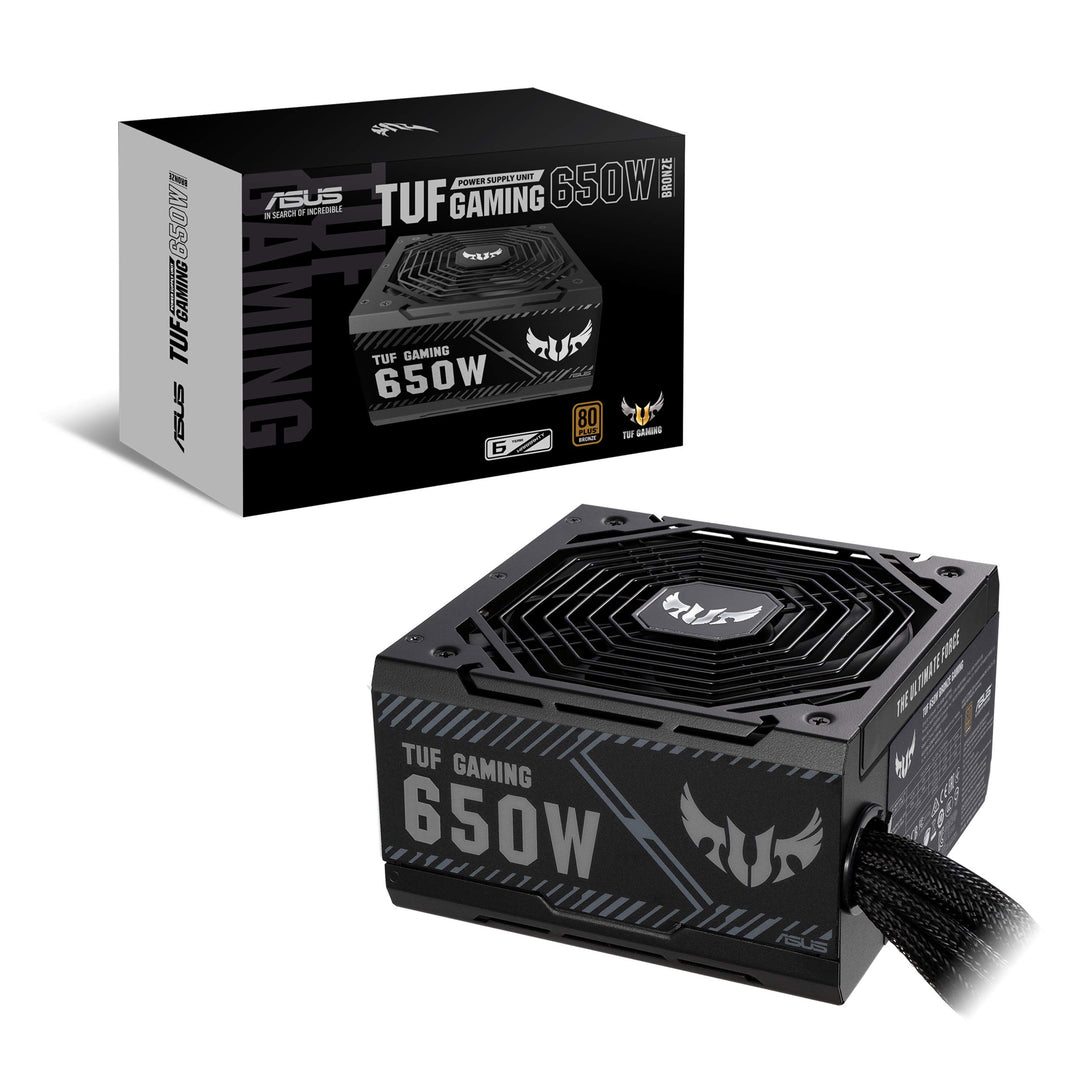 ASUS TUF Gaming 650W Netzteil (80 Plus Bronze, 0db-Technologie, 80cm 8-Pin CPU-Anschluss) TUF Gaming