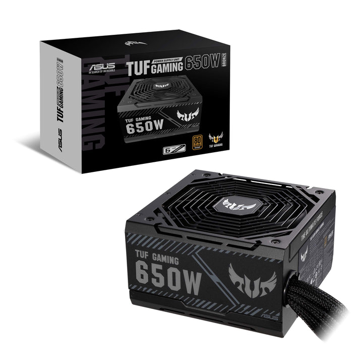 ASUS TUF Gaming 650W Netzteil (80 Plus Bronze, 0db-Technologie, 80cm 8-Pin CPU-Anschluss) TUF Gaming