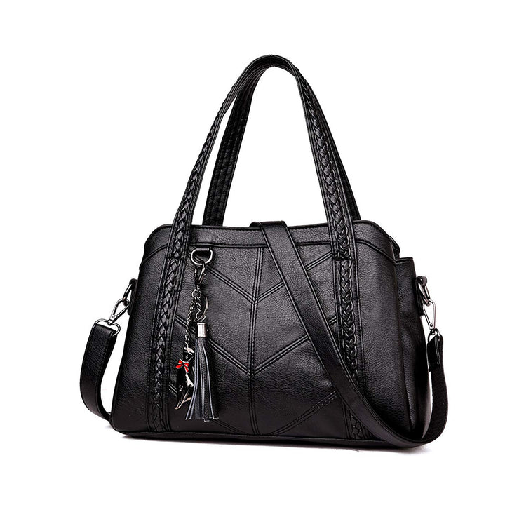Coolives Damen Hobo Schultertasche Tasche mit Schultergurt Umhängetasche Handtasche aus PU-Leder EIN