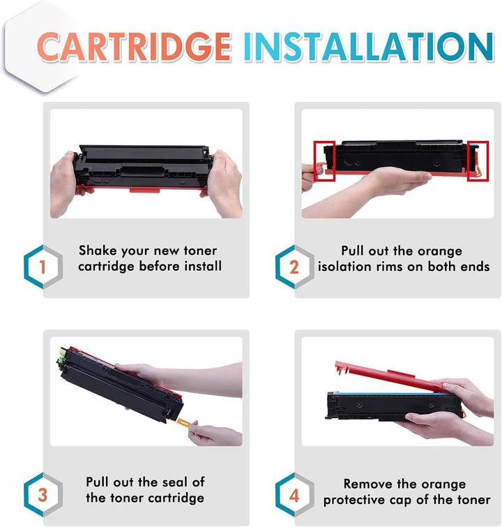 067 067H Toner Set Kompatible für Canon 067 067H für Canon i-SENSYS MF657Cdw MF655Cdw MF651Cw LBP633