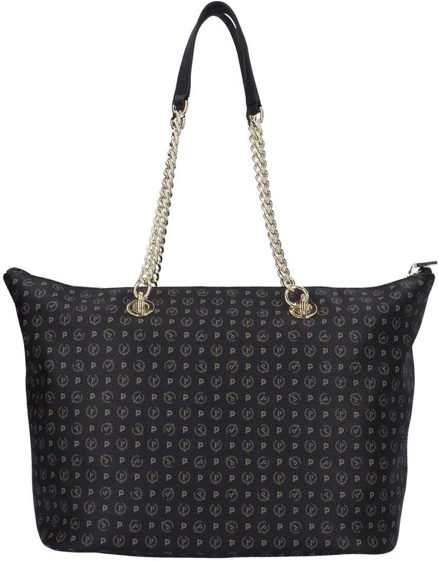 Pollini TE8410PP02Q1100A Tragetasche Damen Synthetisch Einheitsgrösse Schwarz, Einheitsgröß