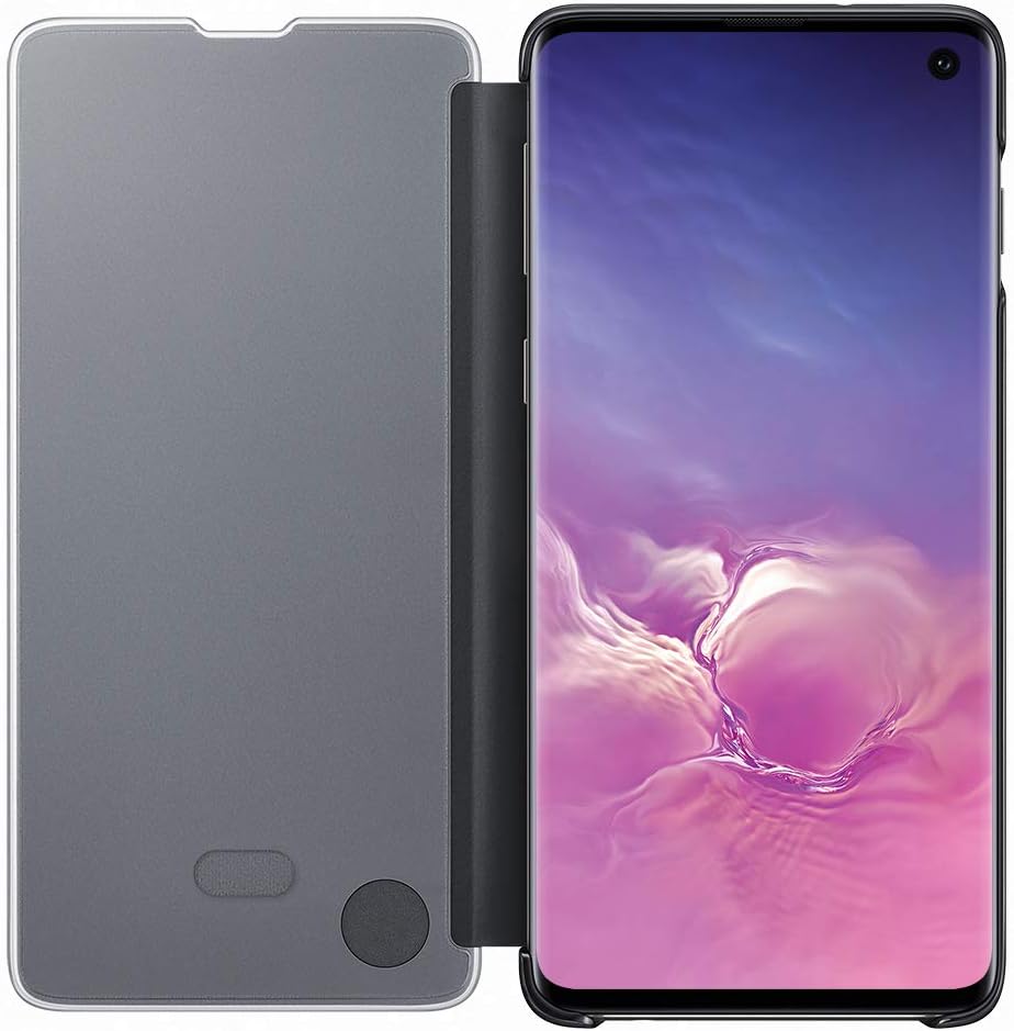 Samsung Clear View Cover für Galaxy S10 Schwarz - 6.1 Zoll, Schwarz