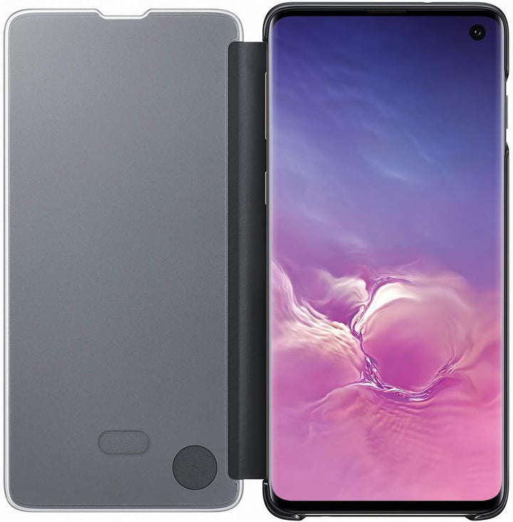 Samsung Clear View Cover für Galaxy S10 Schwarz - 6.1 Zoll, Schwarz