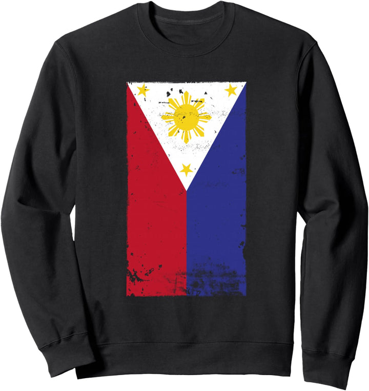 Filipino Pride Travel Vacation Philippines Flag Sweatshirt