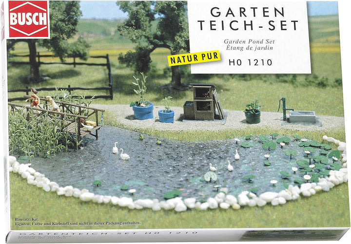 Busch 1210 - Gartenteich-Set