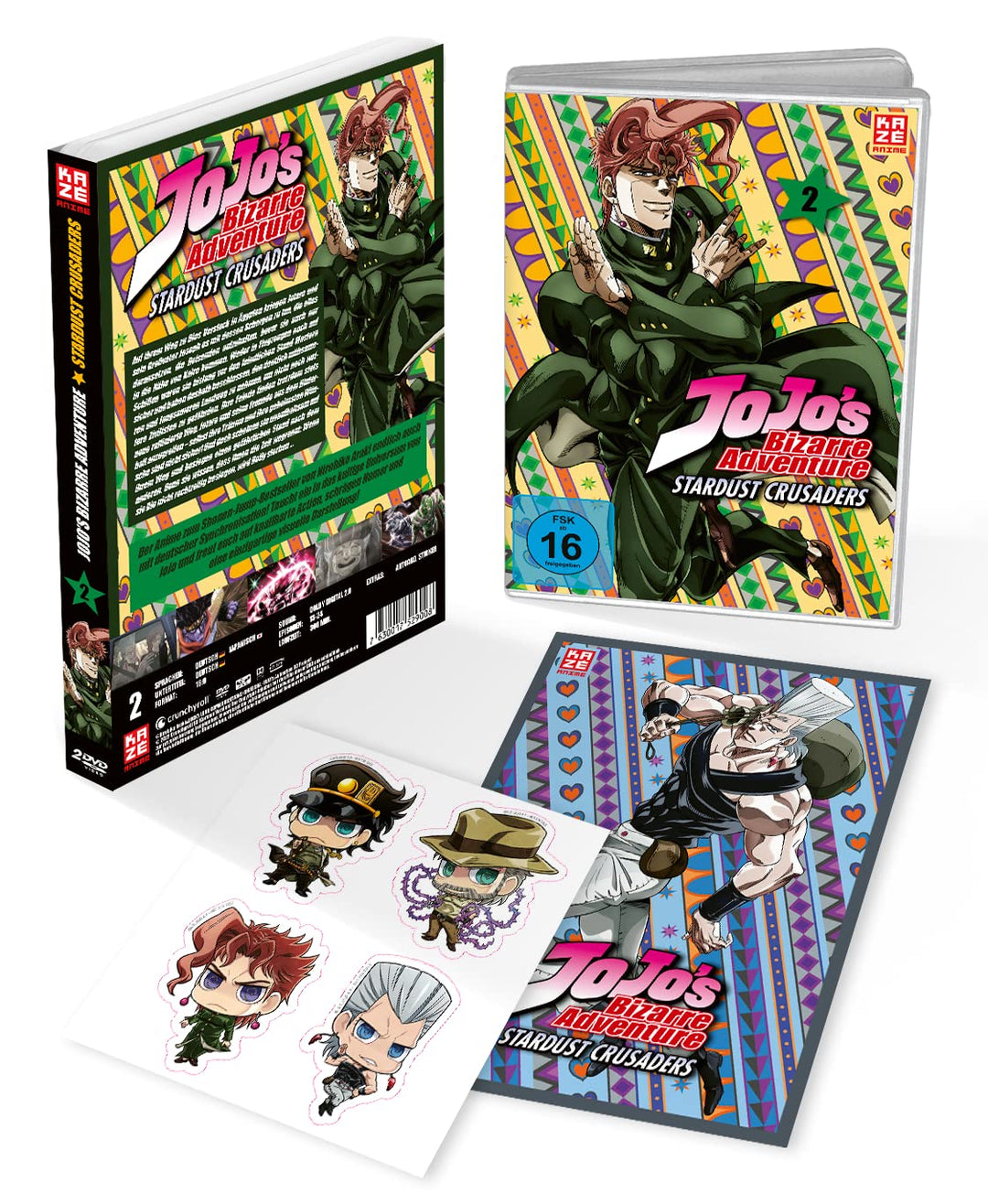 Jojo's Bizarre Adventure - Staffel 2 - Vol.2 - [DVD], DVD