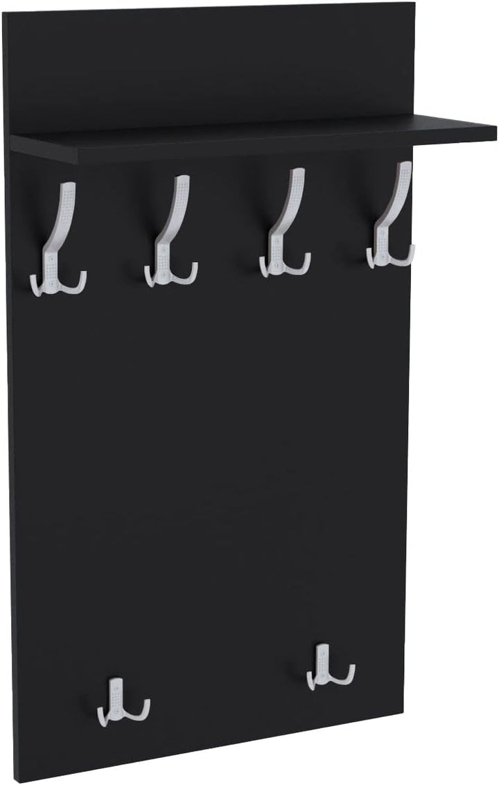 AKKE 100x60 | MAXI Garderobenpaneel Wandgarderobe Garderobe Wandpaneel Kleiderstange ALUMINIUM | SCH