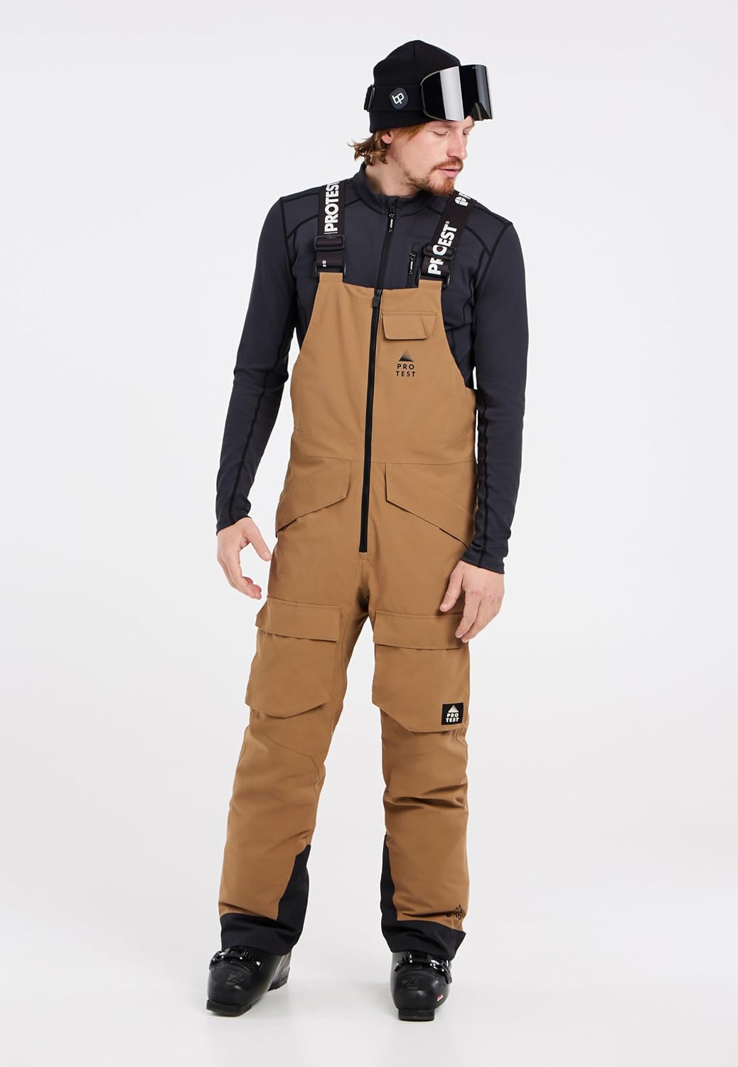 Protest Herren Salopette PRTARELLO L Sandy Brown, L Sandy Brown