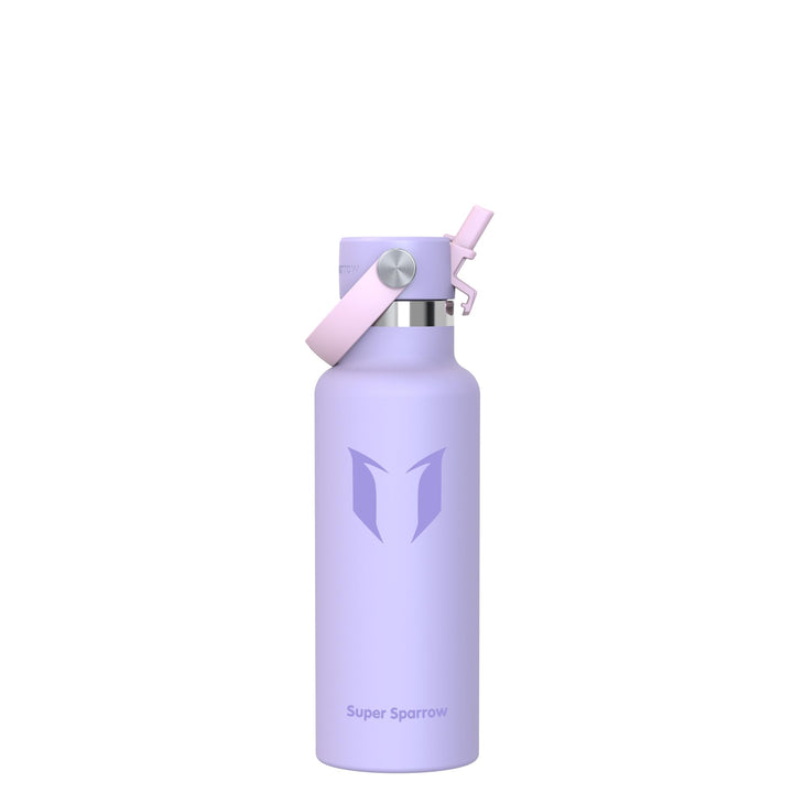 Super Sparrow Trinkflasche Edelstahl - Thermobecher - 350ml, 500ml, 750ml, 1L, 1.2L - FlipFlow Trink