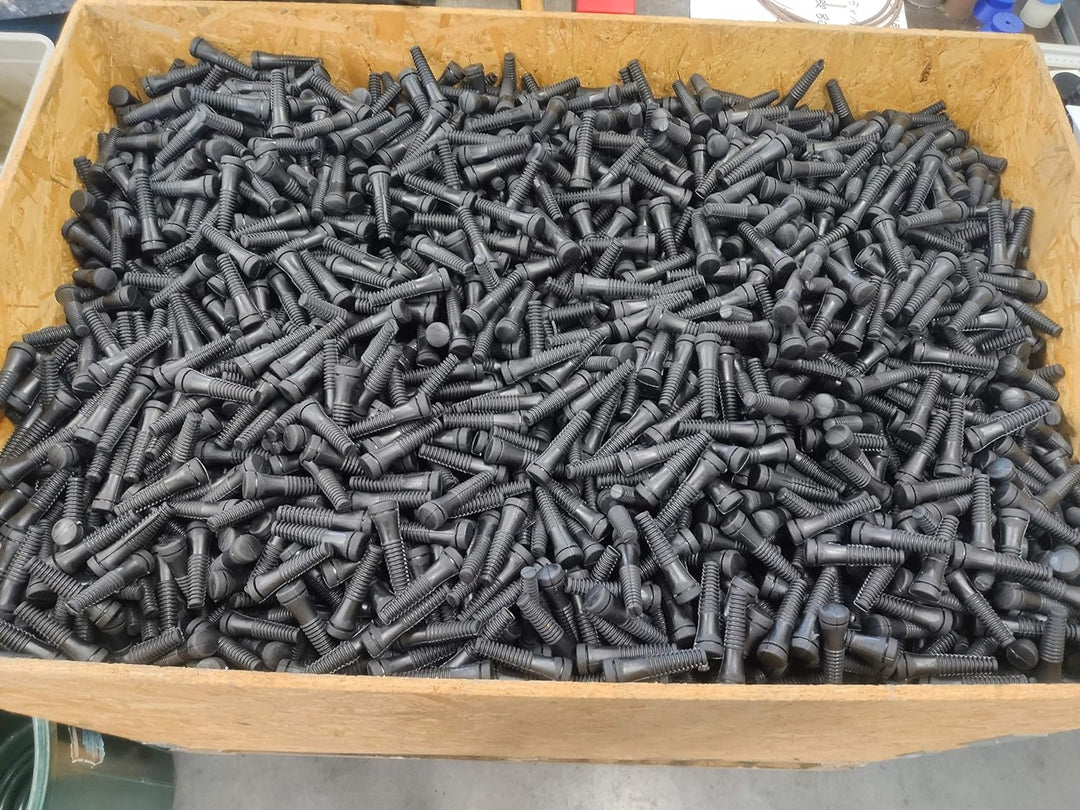 FliGUM 300 Stück Gummi Rupffinger 9 cm für Geflügel Rupfmaschine. Huhn Truthahn Gans Ente Rupfen