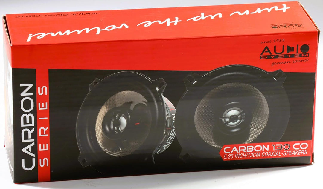 Audio System Carbon 130 CO 2-Wege 13cm Koax Lautsprecher 1 Paar
