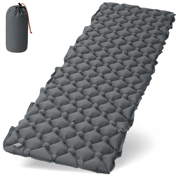 AUYAO Selbstaufblasend Camping Isomatte Schlafmatte, Ultraleichte Luftmatratze, 190 x 60 cm wasserdi
