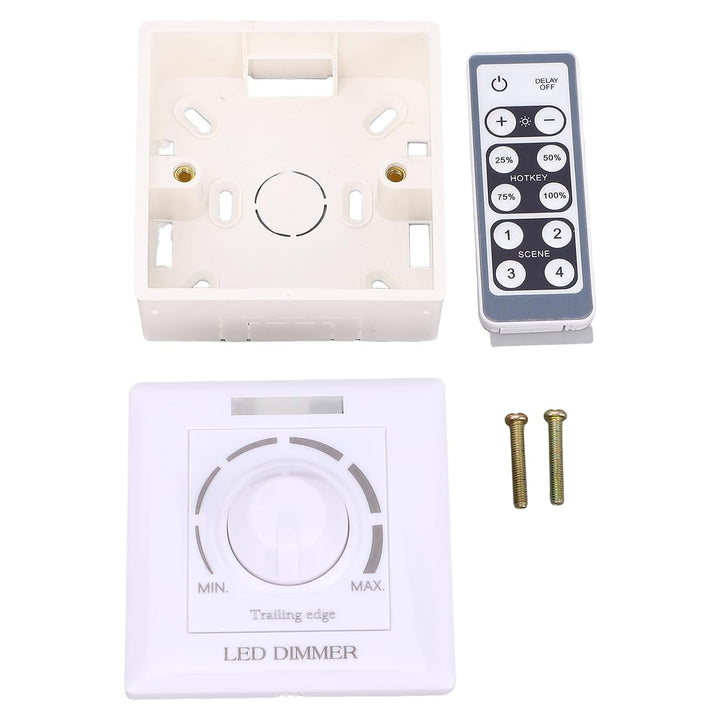 LED-Dimmer, 220 V, 200 W, mit Infrarot-Fernbedienung, LED-Dimmer, Universal-Schalter, Dimmer
