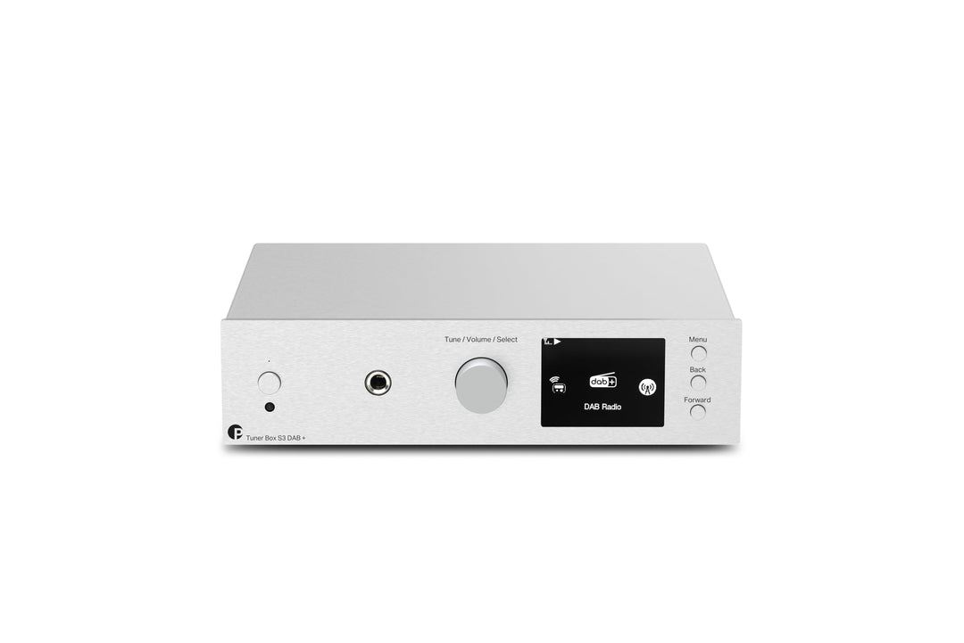 Pro-Ject Tuner Box S3 DAB+, Internetradio mit DAB, DAB+ & FM Tuner, Fernbedienung, WLAN, Kopfhörerve