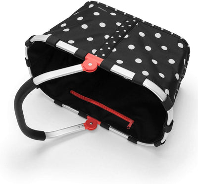 reisenthel carrybag Mixed Dots - Stabiler Einkaufskorb mit viel Stauraum und praktischer Innentasche