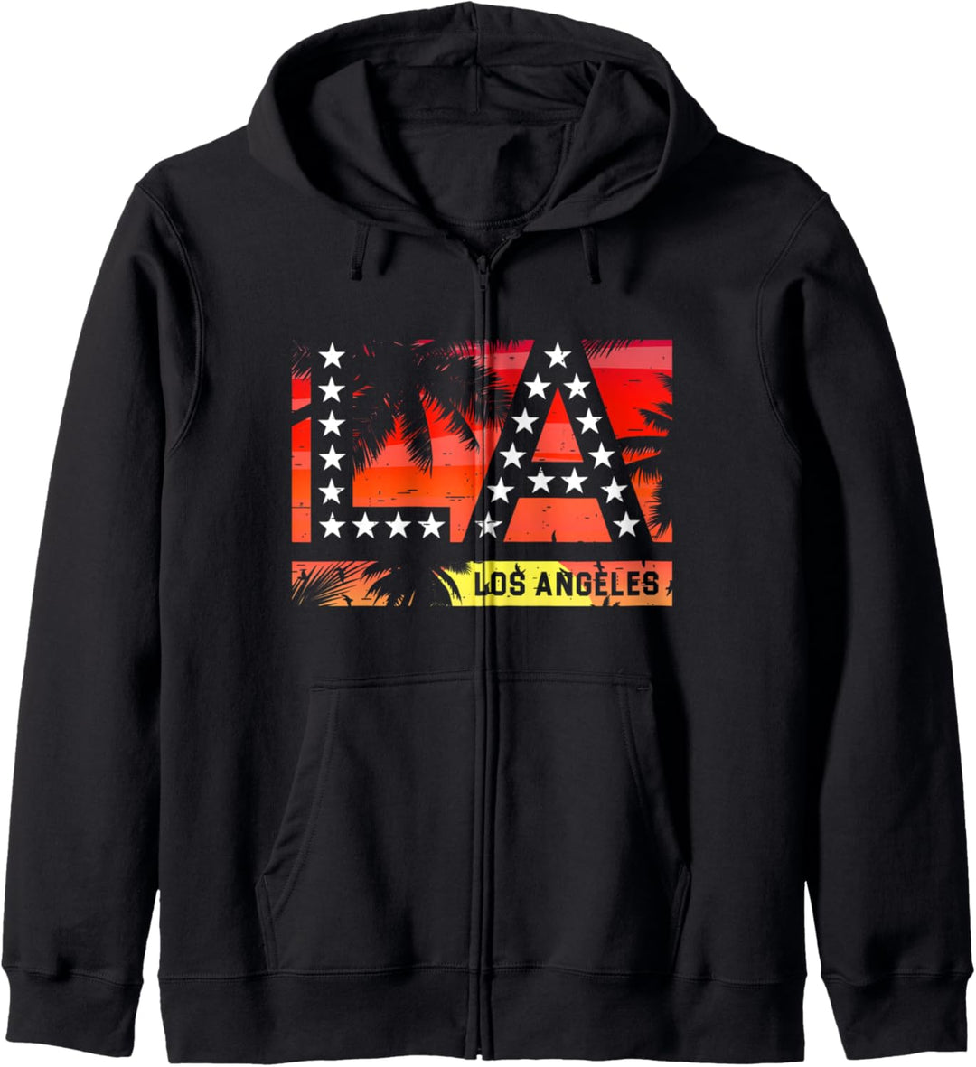 Los Angeles LA California Geschenk Kapuzenjacke