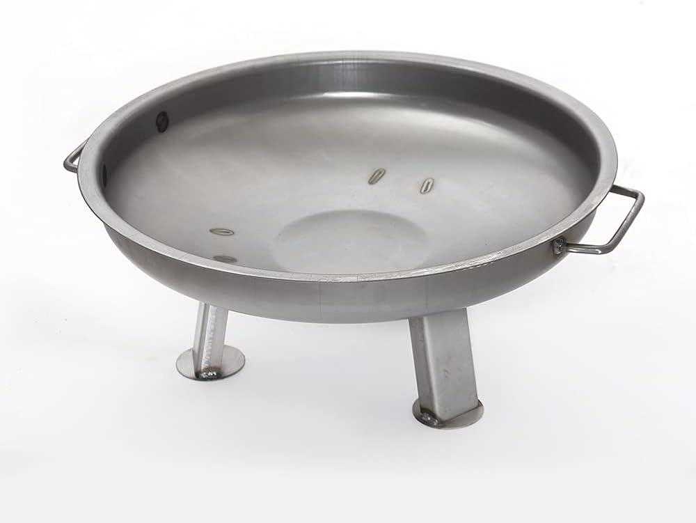 Czaja Stanzteile Feuerschale Kiel Ø 60 cm - mit verstärktem Rand - Feuerschalen für den Garten, Terr