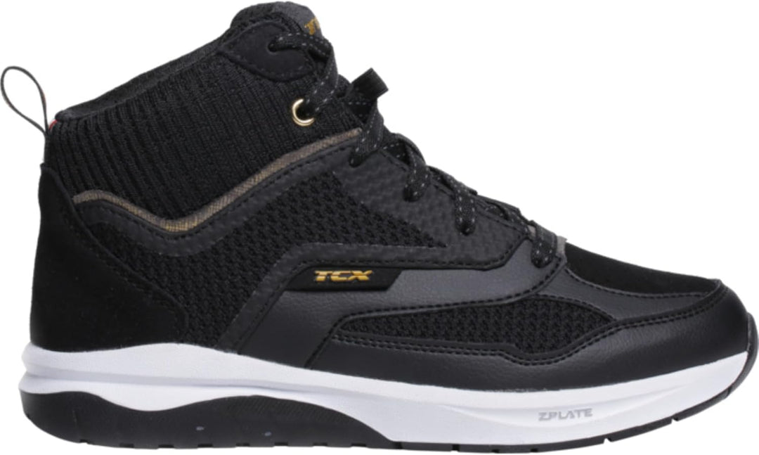 TCX Nalbak Air Damen Motorrad Schuhe 40 EU Schwarz Gold, 40 EU Schwarz Gold