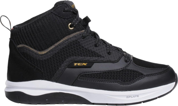 TCX Nalbak Air Damen Motorrad Schuhe 40 EU Schwarz Gold, 40 EU Schwarz Gold