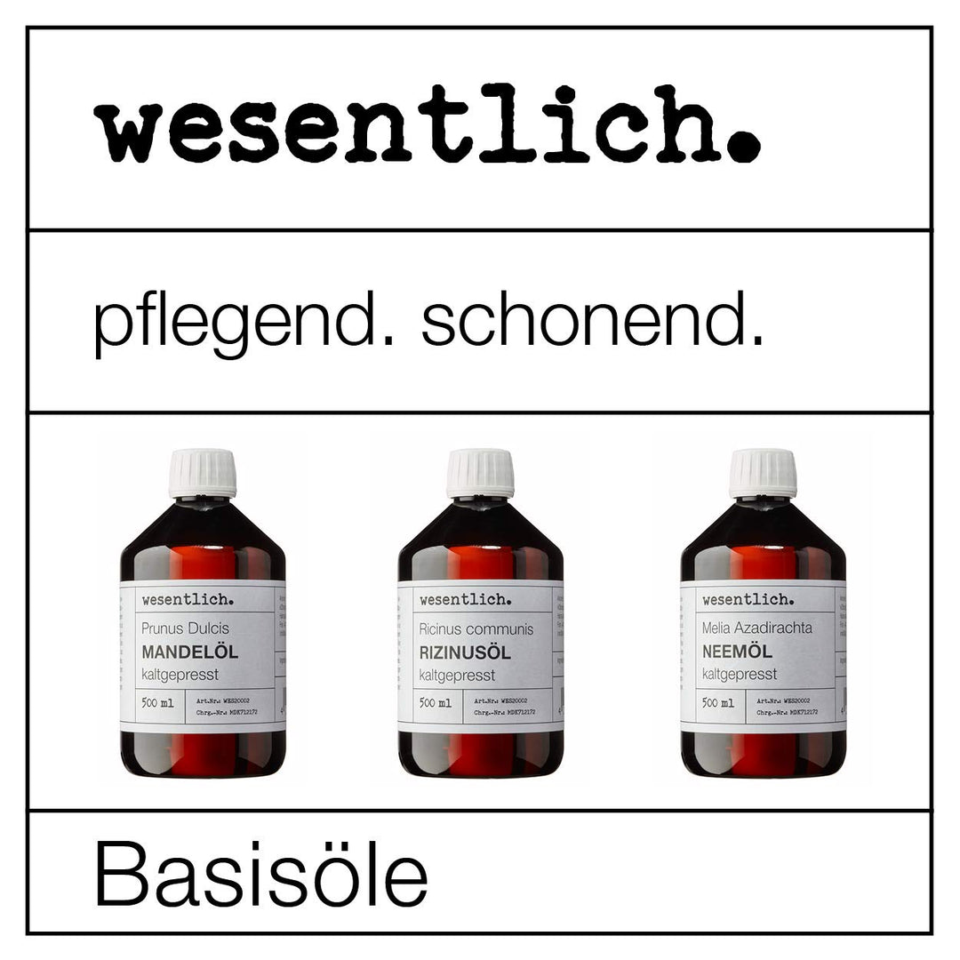 wesentlich. Neemöl kaltgepresst 500ml - 100% reines Öl (Melia Azadirachta)