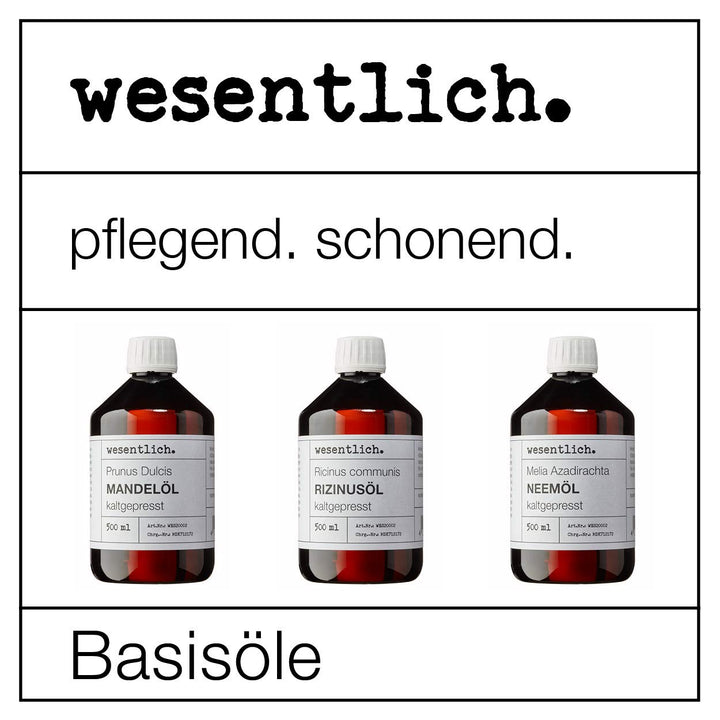 wesentlich. Neemöl kaltgepresst 500ml - 100% reines Öl (Melia Azadirachta)