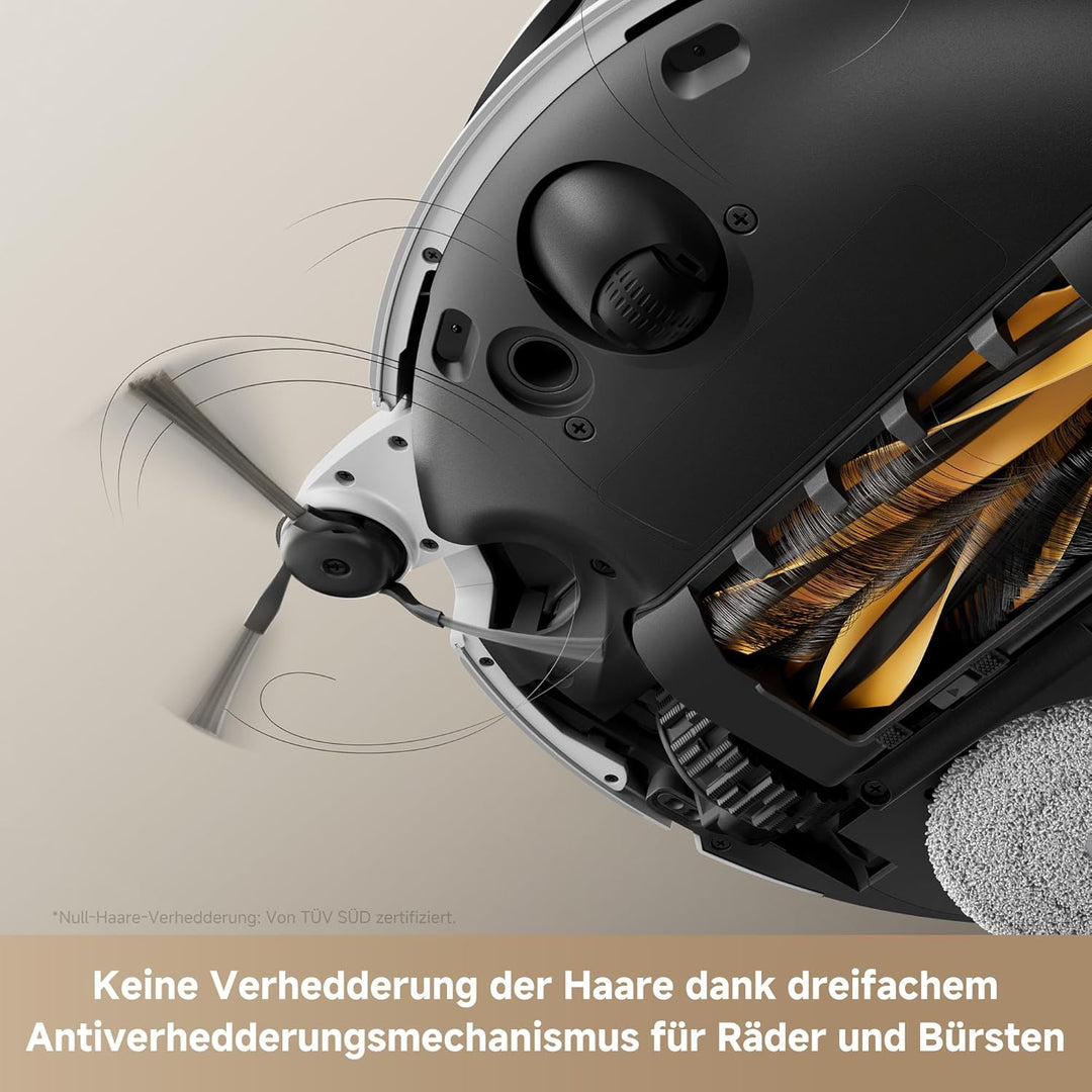 Mova V50 Ultra Complete Saugroboter mit Wischfunktion, Einer Saugkraft von 24.000 Pa, anhebbare Navi