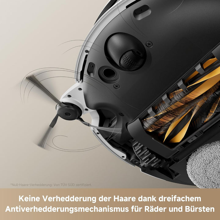 Mova V50 Ultra Complete Saugroboter mit Wischfunktion, Einer Saugkraft von 24.000 Pa, anhebbare Navi