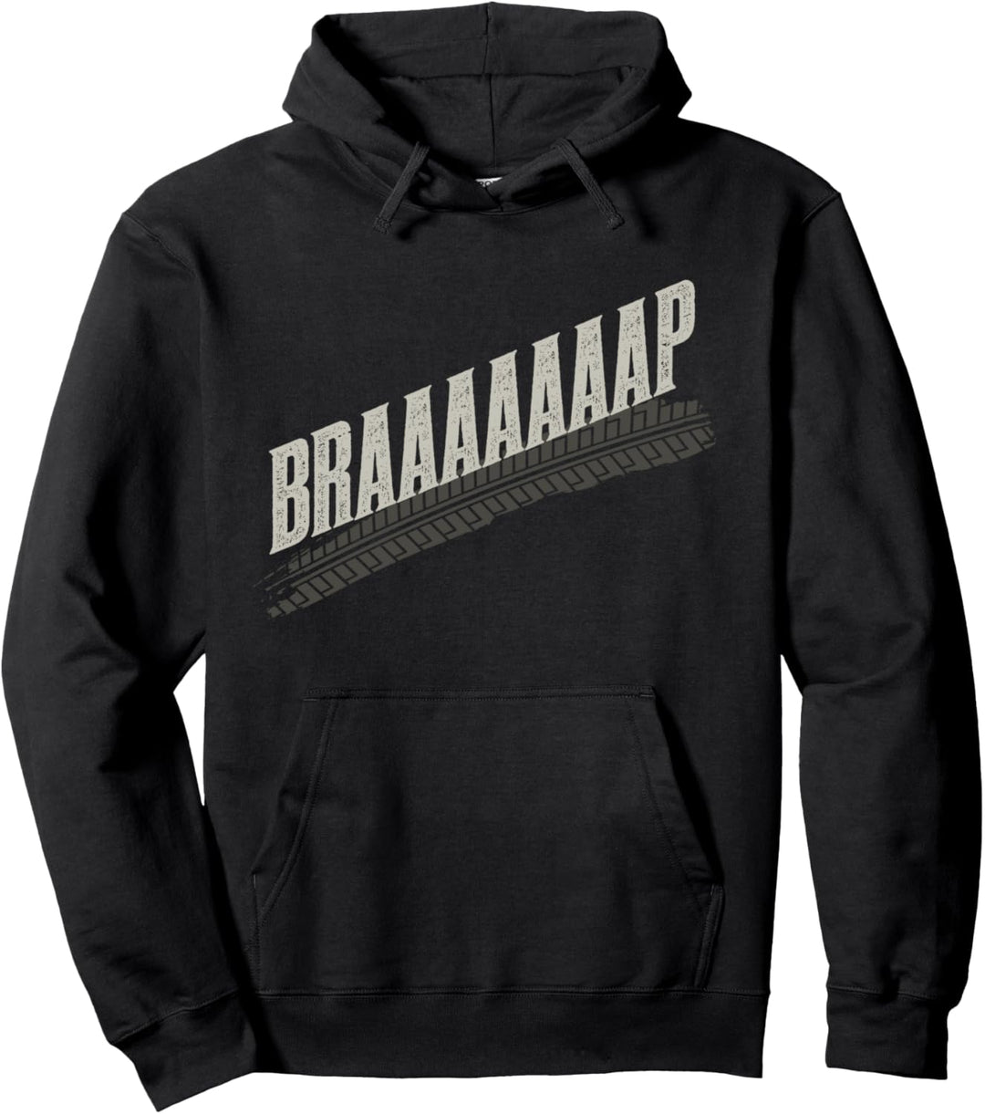 Motocross-Fahrer Motocrossbike Motorrad Auspuff Sound Pullover Hoodie