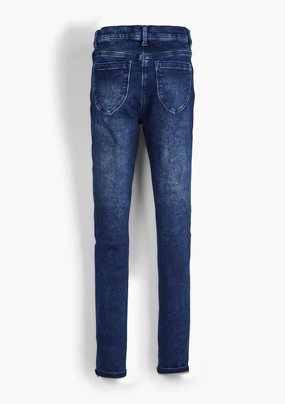 s.Oliver Junior Mädchen 401.10.109.26.180.2103638 Jeans, Dark Blue Stretche, 68