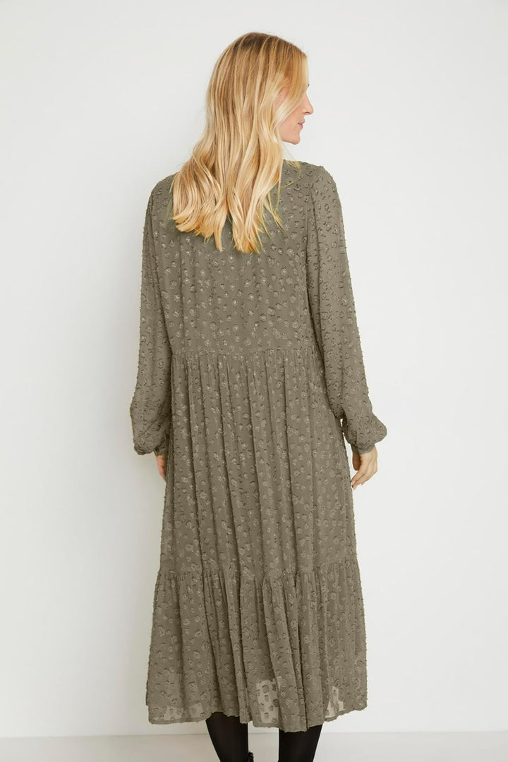 KAFFE Damen Women's Dress Long Sleeve Below The Knee Lässiges Kleid 40 Mermaid, 40 Mermaid