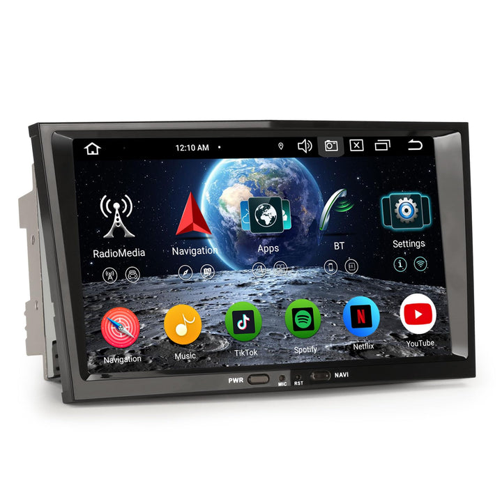 Erisin 8-Kern 4GB+64GB Android 14 GPS Autoradio Bluetooth Navigation für Opel Antara Astra H Corsa C