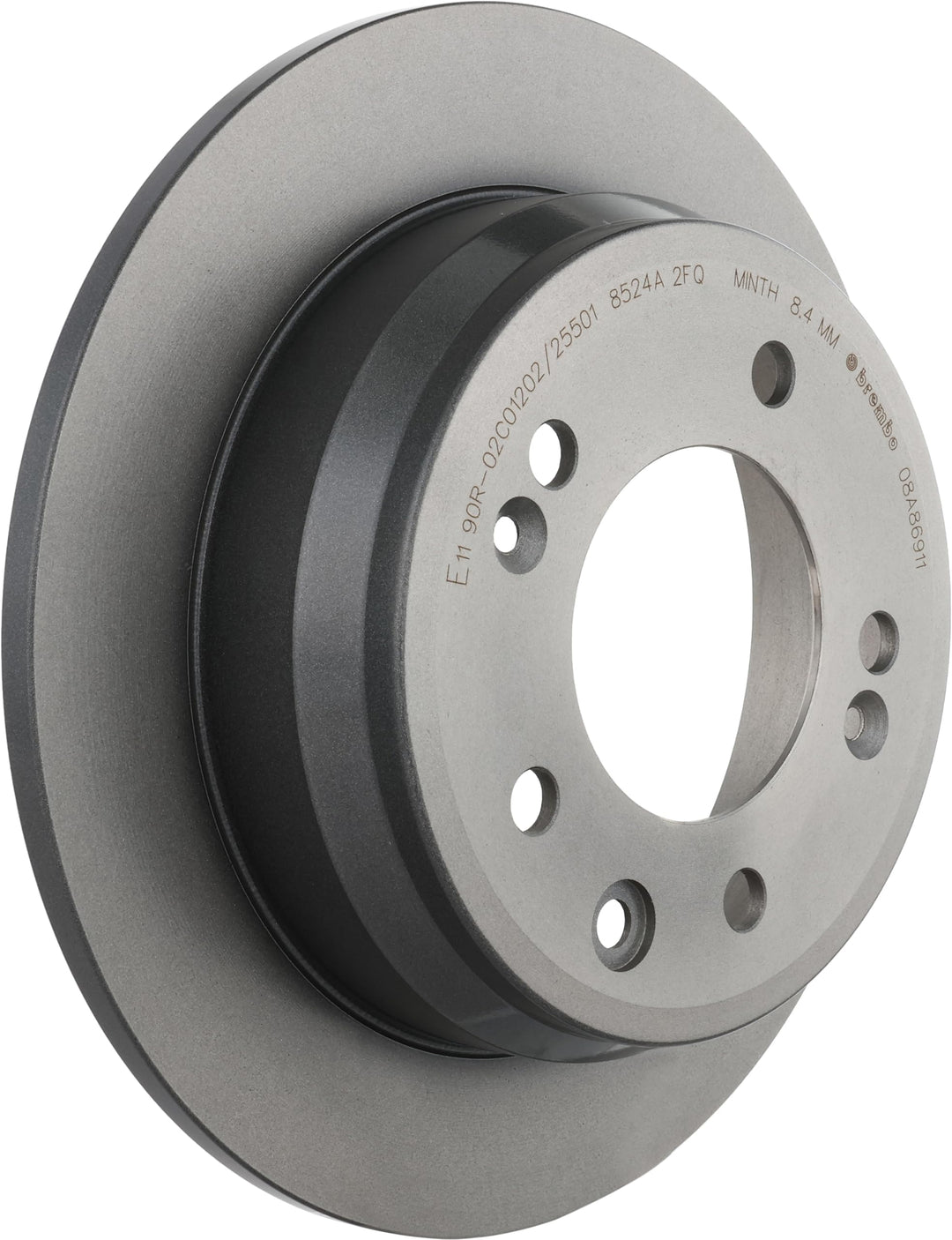 Brembo 08.A869.11 Hintere Bremsscheibe mit UV Lackierung, Anzahl 2