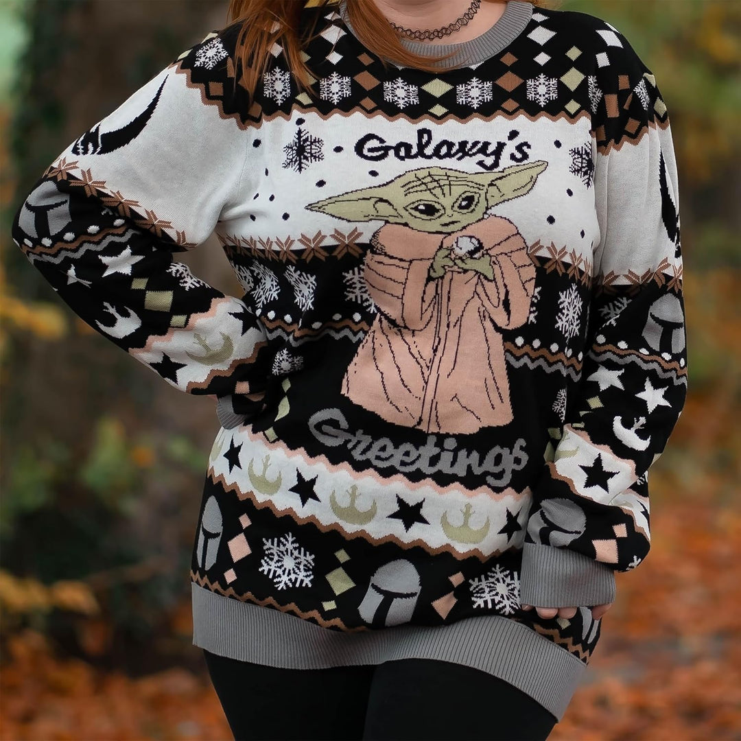 Elbenwald Strickpullover Weihnachten in verschiedenen Designs für Herren Damen Unisex Baumwolle Mehr
