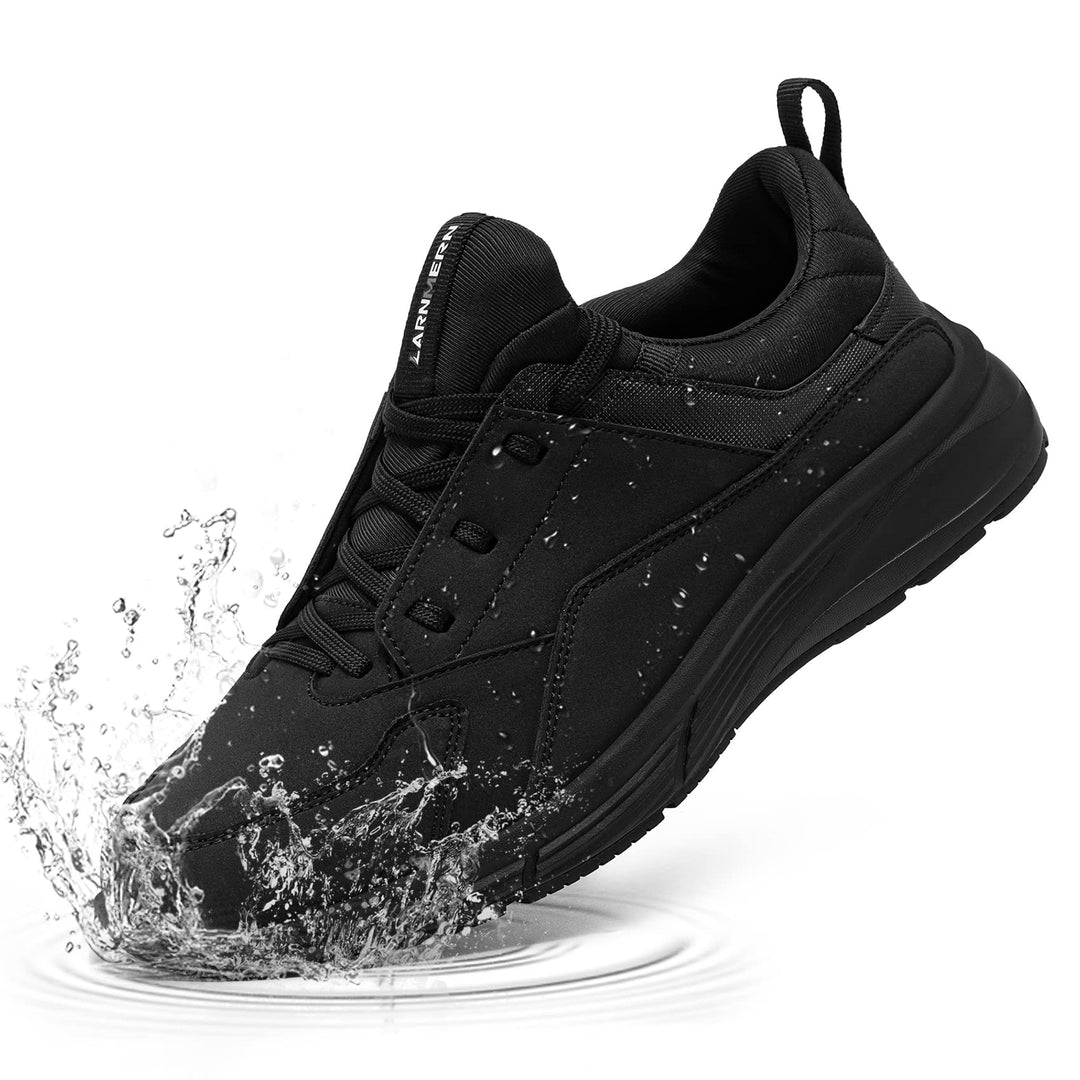 LARNMERN Kochschuhe Herren Damen rutschfeste Küchen Arbeitsschuhe Wasserfeste Koch Schuhe Männer Fra